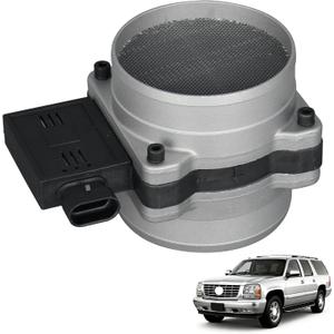 AF10044 Mass Air Flow Sensor Meter MAF Compatible with Chevrolet C1500 K1500 Truck 1996-99, Express Suburban C2500 K2500 1996-00, GMC Savana Yukon, Cadillac Escalade Replace OE 25008219