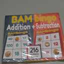 THE BAMBINO TREE Addition and Subtraction Facts Bingo Game - 1st 2nd & 3rd Grade Educational Math Learning for Classroom & Homeschool