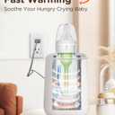 Bear Baby Bottle Warmer, Milk Warmer Breastmilk Bag Formula Fast Warming for New Born Baby Bottles, with Time Temp Control Automatic Shut Off at Home Use
