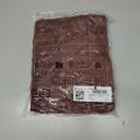 Saodimallsu Womens Sweaters Crew Neck Long Sleeve Knit Contrast Piping Stripe Lightweight Casual Fall Pullover Tops 2025 (Brown)