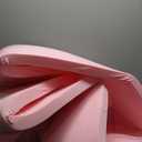 47.2"x 13.8" Foam Ball Pit, Large Ball Pits for Toddlers, Soft Round Playpen Ball Pool for Kids, Ideal Gift for Child Indoor and Outdoor Game, Pink(Balls not Included)