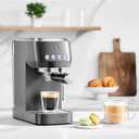 CASABREWS 3700 Essential Espresso Machine 20 Bar, Professional Espresso Coffee Machine with Steam Milk Frother, Coffee Maker Cappuccino Latte Machine with 43.9oz Removable Water Tank, Black