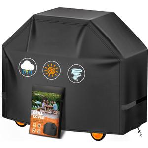 Grill Cover 40 Inch - Small Gas BBQ Cover for Outdoor Grill - 600D Outside Barbecue Covers Waterproof Heavy Duty for Weber, Dyna-glo, Char-Broil, Nexgrill, Brinkmann, Monument and More