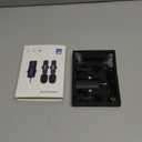 PQRQP 3 in 1 Professional Wireless Lavalier Microphone for iPhone, Android, Camera, Wireless Microphones, Mini Microphone, Crystal Clear Sound Quality for Recording, Live Streaming, Microphone Clips (Elegant Black)