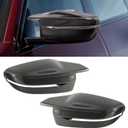 Real Carbon Fiber Side Rear Mirror Covers Caps Compatible with BMW G80 M3 G82 G83 M4 2025 2024 2023 2022 2021 Rearview Mirror Guard Cap Direct Replacement