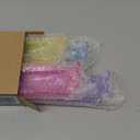 Mahjong Racks with Pushers, Mahjong All-in-One Tile Rack & Pusher, American Mahjong Accessories Clear Mahjong Tile Racks Holder, Set of 4, Multi Color