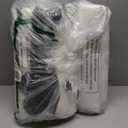 Cushion Source Rounded Back Seat Cushion, 19.5" x 20" x 5" deep Indoor and Outdoor Durable seat Cushion Made with Fade Resistant Sunbrella Fabric, Hidden Zipper, Sunbrella Canvas White