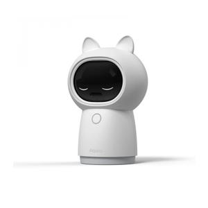 Aqara 2K Security Indoor Camera Hub G3, AI Facial and Gesture Recognition, Infrared Remote Control, 360 Viewing Angle via Pan and Tilt, Works with Alexa, HomeKit Secure Video, Google Assistant, IFTTT