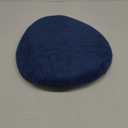 Sigmat Memory Foam Seat Cushion Anti-Slip Soft Round Stool Cushion Chair Pad 16 Inch Navy Blue, 1Count (Pack of 1)