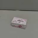 Desktop Tape Dispenser Heavy Duty Desk Accessories Floral Office Tape Dispensers, Weighted Non-Skid Base, Macaron Pink