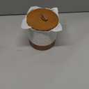 Ceramic Jar with Lid, Coffee Canisters with Airtight Lids Kitchen Food Storage Container for Spice Loose Leaf Tea, Small Decorative Jars for Countertop Coffee Bar Accessories - White 20 fl.oz