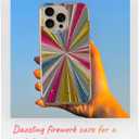 LONLI Hue Case for iPhone 15 Pro - [360 Shock-Absorbent Bumper] - [Cute and Unique Phone Cover for Girls and Women] - Cosmic Portal