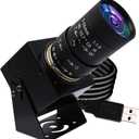 SVPRO 1080P USB Webcam with Telephoto 5-50mm Lens, Full HD Computer Camera 100fps/60fps/30fps for Windows/Mac/Linux/Android