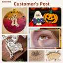 ROBOTIME 6-Pack Laser Wood Sheets 1/8" - 12 x 12 x 1/8 Inch - Oak - 3mm Plywood for Laser Cutting, Laser Engraving Blanks