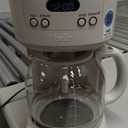 BELLA 12 Cup Programmable Coffee Marker, Reusable Dishwasher Safe Accessories, Easy LCD diaply, Auto Shutoff, 900 watt, Oatmilk