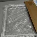 240599803 Refrigerator Shelf Frame, Crisper Pan Cover Compatible with Frigidaire Refrigerator shelf frame replacement Without Glass 16.5" x 15-5/8"