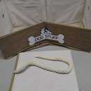 Collapsible Fabric Dog Toy Box and Storage Bin With Handle - Trapezoid Basket Chest Organizer for Pet Toys, Blankets and Accessories,Yellow