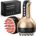 Lymphatic Drainage Massager & Anti-Cellulite Massage Tool(Gilded) | Body Sculpting Device for Legs, Arms & Stomach, Supports Smoother Skin, with Gentle Warming & Vibration