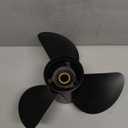 9.9 x 12 Aluminum Outboard Boat Propeller for Tohatsu & Mercury Engines 25-30HP, 10 Spline Tooth, 3R0B64525-0, Compatible with Tohatsu & Mercury 25HP 30HP, RH