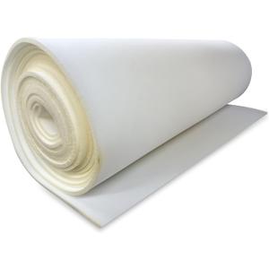AK Trading CO. 1/2 Thick Open Cell Upholstery Foam Padding 56 Wide By The Yard Soft, High-Quality Upholstery, Crafts & DIY Projects Foam