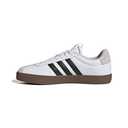 Adidas Women's VL Court 3.0 Sneaker White/Black/Grey, Size 8