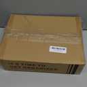 Oubonun Expandable Drawer Organizer 11.1 to 19.2 Width, Shallow Cosmetic Organizer 1.3 Height, 2 Packs, Clear Plastic Storage Trays for Dressing Table,Bathroom