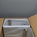 Amazon.com : 4 Pack of 6 Inch 3 Ring Binder with Locking Angle D Rings, Professional Heavy Duty Large Storage Binder with Pockets, Fits 8.5 x 11 Inch Sheets, Non-Stick Clear View Cover, Customizable, White : Office Products