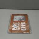 HOIJAUMAI Grandfather Wood Picture Frame Gift, Best Pop-pop Ever Rustic Wooden Photo Frame Father's Day Birthday Gift, Tabletop and Wall Mounting, Display Photo 4x6 Inch