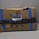 Ceiling Fans with Lights and Remote, 3 Solid Wood Blades, Outdoor Wooden Ceiling Fan with 2 Downrods for Patios, 52 Inch Modern Ceiling Fan with Noiseless Reversible DC Motor (Black)