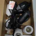 haraqi Salt Lamp Cord and Bulbs,Himalayan Salt Lamp Replacement Cord with Dimmer Switch,Original UL Listed Cord Bulb Replacement for Salt Rock Lamp with 6 Pack 25 Watt E12 Bulbs