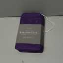 Cosy House Collection 100% Rayon Derived from Bamboo Pillowcase Set - Cooling, Breathable, Silky Soft 2-Piece Envelope Closure Pillow Case Cover Set (King, Purple)