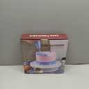 Boyun Cake Decorating Kit, 137pcs Cake Decorating Supplies With Cake Turntable For Decorating, Pastry Piping Bag, Russian Piping Tips Tools, Baking Supplies For Beginners (Purple)