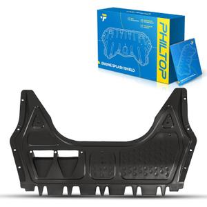 PHILTOP Engine Splash Shield Compatible with 2005-2014 Jetta, 2006-2009 Rabbit, 2010-2014 Golf, 2006-2009 GTI, 2006-2013 A3, Engine Case Guards Replace# AU1228100