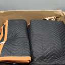 Simpli-Magic Heavy Duty Padded Moving Blankets 72" x 40"  12 Pack  Packing Blankets, Furniture Covers for Moving