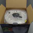 Smile mom Salad Spinner Large Lettuce Spinner Kitchen Gadgets, Large Salad Spinner Vegetable Washer, High Efficiency for Kitchen Washing & Drying Leafy Vegetables, One-Handed Easy Press 6.3 Qt White