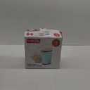 DASH Hot Air Popcorn Popper Maker with Measuring Cup to Portion Popping Corn Kernels + Melt Butter, 16 Cups - Aqua