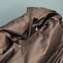 Englander First Ever Microfiber Air Mattress, Microfiber Airbed with Built in Pump Queen Brown/Cream Top