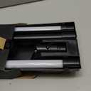 SANBEN RGB+IC Floor Lamp, Smart LED Corner Lamp with Music Sync and 16 Million DIY Colors, App & Remote Control, 360° Rotating Standing Floor Lamp with Spotlight for Bedroom Living Room (Gray)