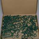 GXXMEI 100PCS Plant Clips Garden Clips for Tomato Cage, Tomatoes Clips Plant Support Clips for Bamboo Stakes, Climbing Plants, Vines, Gentle Plant & Flower Trellis Clips for Plant Stalks, Stems