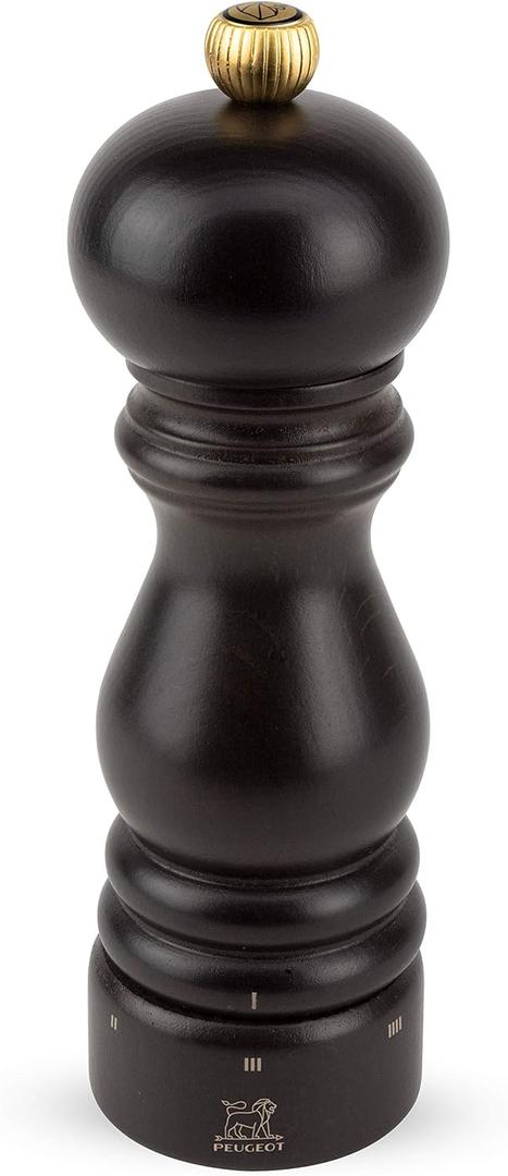 Pepper Mill, u'Select, Wood, Chocolate Finish, 18 cm - 7 in