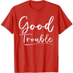 Get in Good Necessary Trouble Shirt for Social Justice T-Shirt, Small