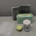 Bento Box Upgrade Japanese Lunch Box Kit,3 Layer Stackable Leakproof Lunch Box Containers with Accessories,Wheat Straw Bento Lunch Box for Kids and Adults