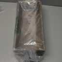 TIMRIS Rustic Wooden Toilet Paper Holder, Farmhouse Bathroom Decor, Toilet Tank Basket, Decorative Storage Container (Rustic Gray)