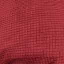 Prince Deco Stretch Loveseat Sofa Cover Slipcover Couch Cover for 2 Cushion Sofa Washable Sofa Cover for Pets Friendly Furniture Protector Covers with Non Slip Bottom (Loveseat, Burgundy Red)