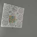 8 Packs Easter 8 * 8in Pre Drawn Canvas to Paint,Pre Printed Canvas for Adults, Painting Boards for Beginners, Students, Party Favor (Easter)