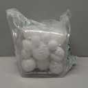 Annecy Christmas Tree Ornaments - 36 PCS Shatterproof Christmas Ball Ornaments Set for Holiday, Wreath & Party Decorations (Multi-Size, Gold, White)