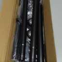 ENJOYBASICS 2 Pack Adjustable Spring Tension Curtain Rods 32 to 66 Inches, Stainless Steel Matte Black Shower Rod No Drilling for Window, Bathroom, Closet, Room Divider, 7/8" Diameter