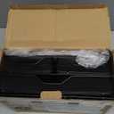 Desk Organizer and Accessories, 2-Tier Computer Monitor Stand Rise with Storage Drawer & 2 Pen Holders, Laptop & Printer Stand for Desktop, Workspace Organizers for Office Supplies (Black)