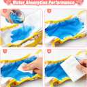 Female Dog Diapers 3 Pack Washable Dog Diapers Female Dog Diaper that Stay on Dog Diaper Female with Suspenders Reusable Doggie Diapers for Heat, Incontinence and Puppy Training (Large)