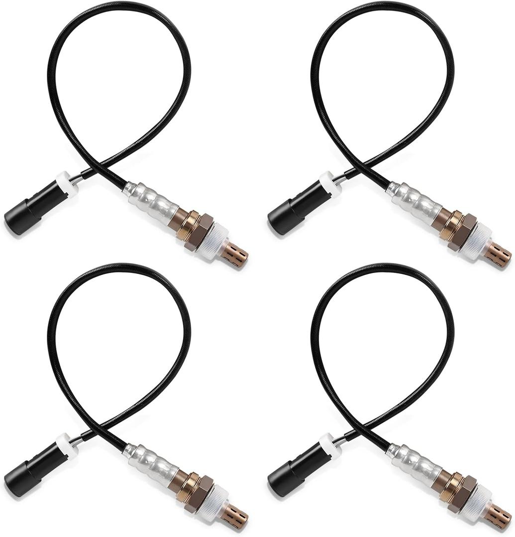 4Pcs Oxygen Upstream and Downstream O2 Sensor Compatible with 1990-2014 F150 F250 F350 OE#15717, 15716, 15718, 15719
